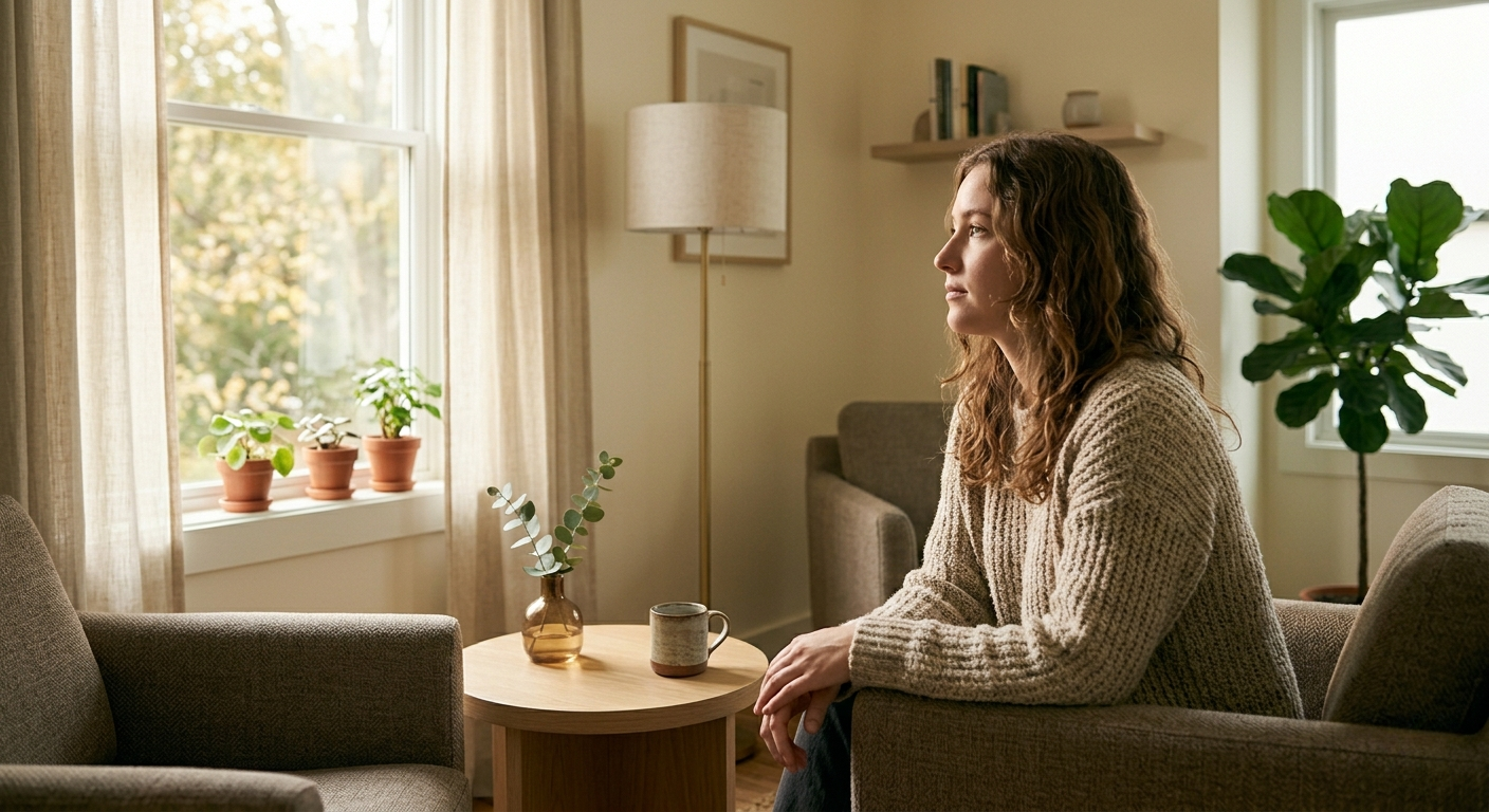 Soft Window Light, Single Person