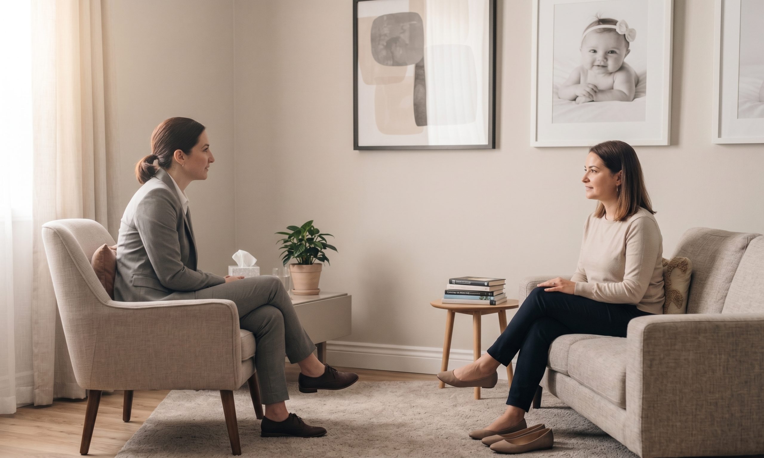 Postpartum depression therapy in Guelph session